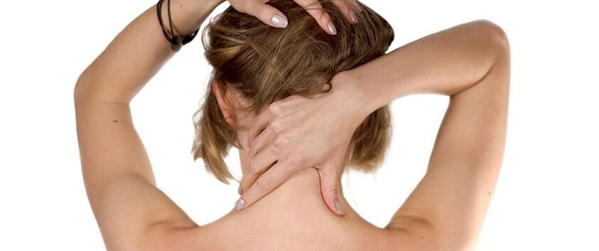 Self-massage of the cervical spine in osteochondrosis