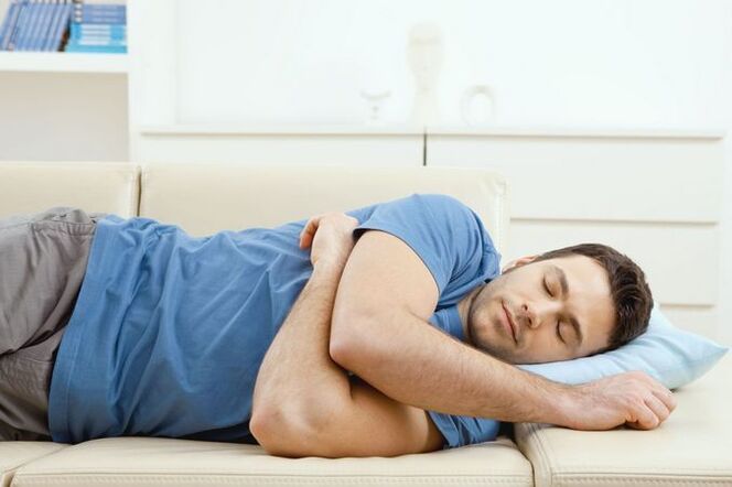 Bad posture during sleep as a cause of back pain